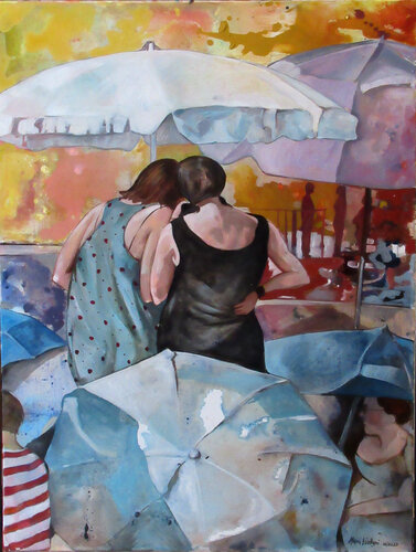 Aspettando il divo by Mara Isolani, Painting for Sale on Singulart