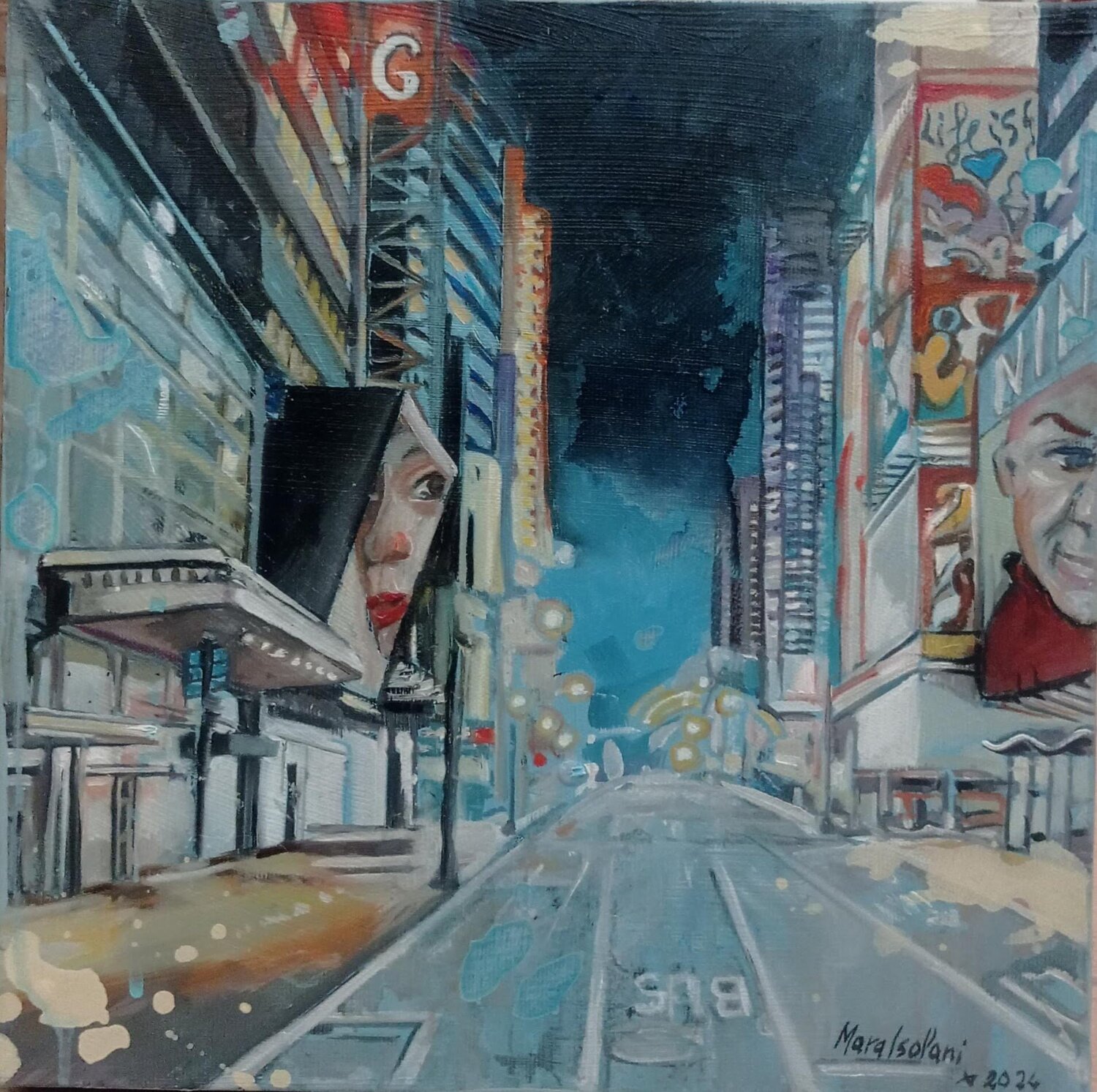 Notturno a New York Mara Isolani