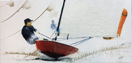 Championnats de classe OK Dinghy von Alain Abramatic, Malerei kaufen auf Singulart