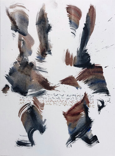 Rencontre au sommet von Alain Abramatic, Werk auf Papier kaufen auf Singulart