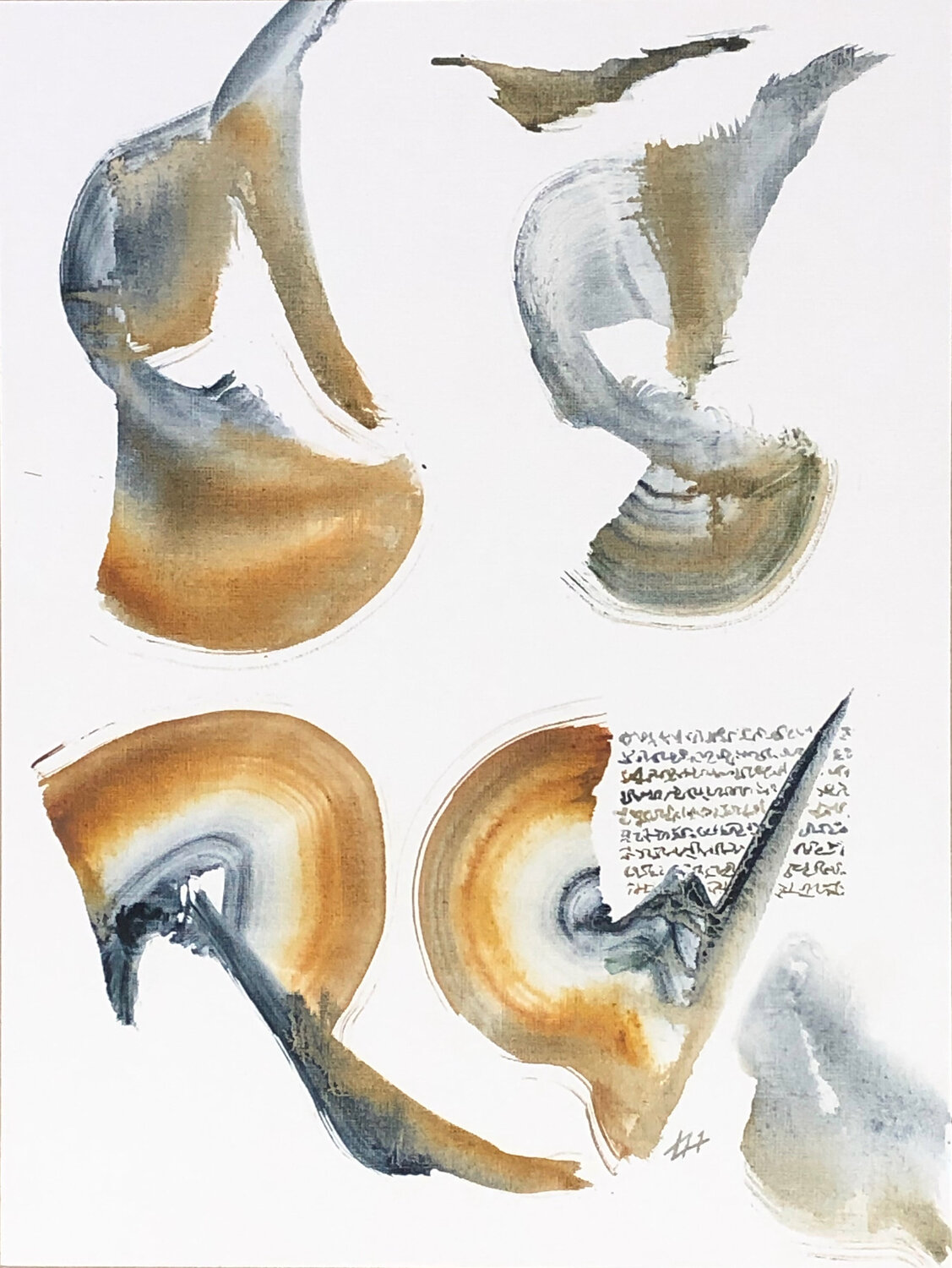 Voyage au coeur de la montagne Alain Abramatic Werk auf Papier zu verkaufen