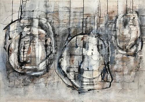 Ohne Worte von Elisabeth Pötzl, Malerei kaufen auf Singulart