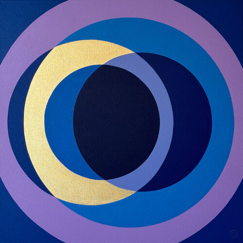 Ipomoea Purpurea - Campanula by Laura Rota, Painting for Sale on Singulart