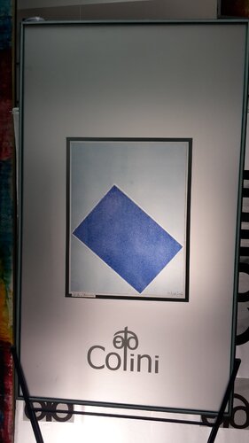 STAND Art Werk: Aus dem Colini-Splitter-Zyklus:  "Blue one" di eto Colini, Pittura in vendita su Singulart