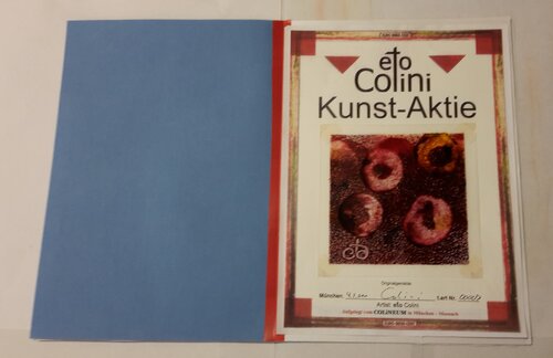 " eto-Colini-Kunst-Aktie - Nr. 007 " di eto Colini, Altri media in vendita su Singulart