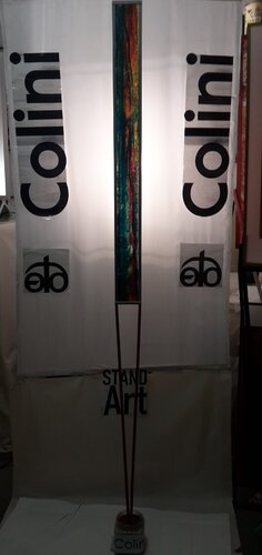 STAND Art Titel: "Aufwärts" van eto Colini, Schilderij te koop op Singulart