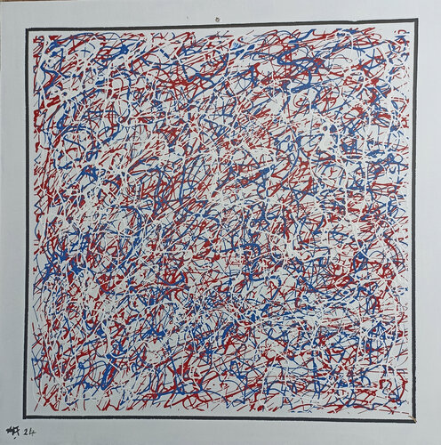 Scribble art 1 by Harry FENNEY, Painting for Sale on Singulart