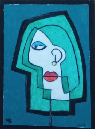 P5 greenside van Harry FENNEY, Schilderij te koop op Singulart