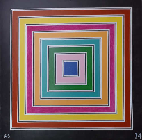 orchard 2 plan view di Harry FENNEY, Pittura in vendita su Singulart