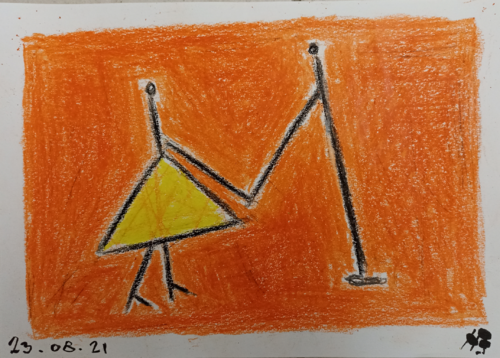 rencontre von Harry FENNEY, Werk auf Papier kaufen auf Singulart