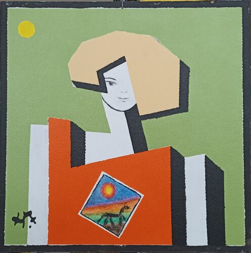 Dinosaur van Harry FENNEY, Schilderij te koop op Singulart