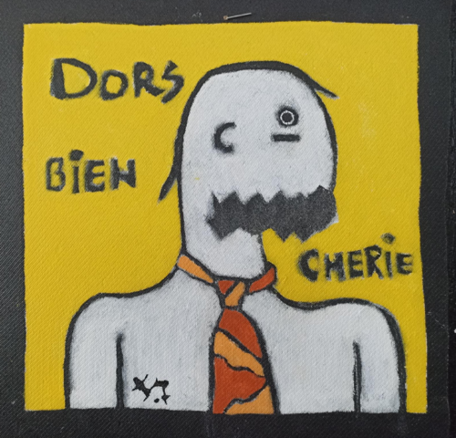 Dors bien by Harry FENNEY, 油畫 for Sale on Singulart