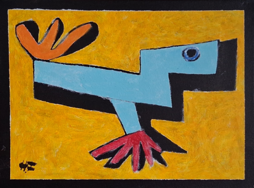 Oiseau van Harry FENNEY, Schilderij te koop op Singulart