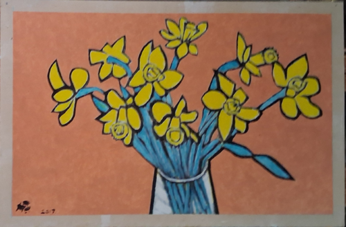 Jonquilles 2a by Harry FENNEY, Painting for Sale on Singulart