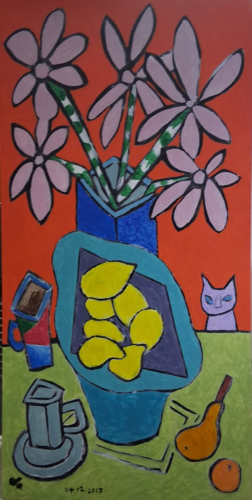 citron par Harry FENNEY, Peinture en vente sur Singulart