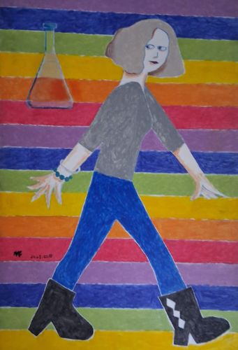 The stride von Harry FENNEY, Malerei kaufen auf Singulart