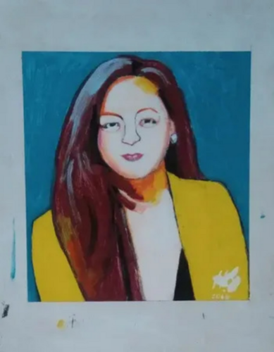 A news person van Harry FENNEY, Schilderij te koop op Singulart