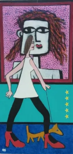 A walk through the arcade No 3 by Harry FENNEY, 회화 for Sale on Singulart