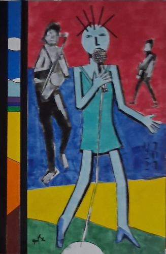 cool von Harry FENNEY, Malerei kaufen auf Singulart