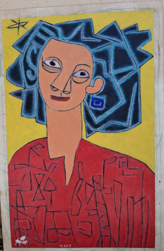 Lapis earing van Harry FENNEY, Schilderij te koop op Singulart