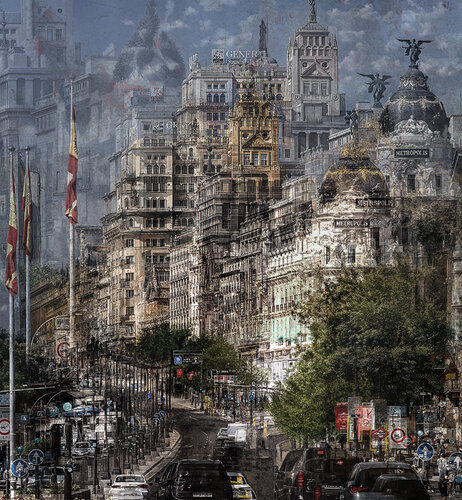 MADRID DESDE CIBELES by KAVI SANCHEZ, 사진 for Sale on Singulart