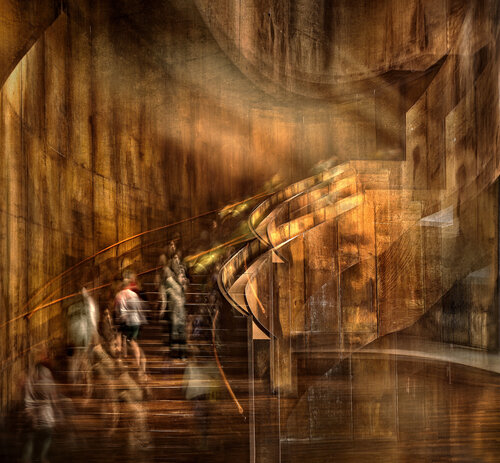 SUBIDA A LA BIBLIOTECA by KAVI SANCHEZ, 사진 for Sale on Singulart