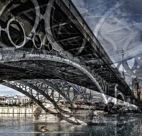 PUENTE DE TRIANA - SEVILLA von KAVI SANCHEZ, Fotografie kaufen auf Singulart