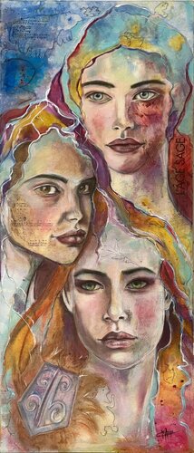 L'AGE SAGE von Marlène REGAZZONI, Malerei kaufen auf Singulart