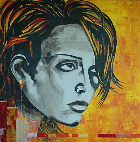 DEDICACE by Marlène REGAZZONI, 회화 for Sale on Singulart