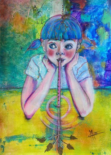 LIFE ME di Marlène REGAZZONI, Pittura in vendita su Singulart