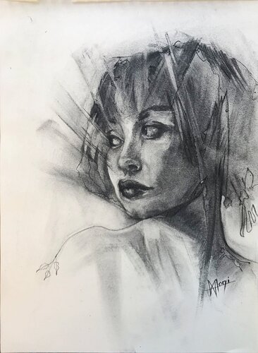 REGARDER LE MONDE di Marlène REGAZZONI, Disegno in vendita su Singulart