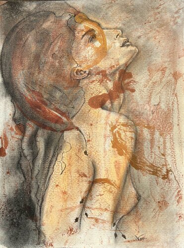 WHO de Marlène REGAZZONI, Dibujo a la venta en Singulart