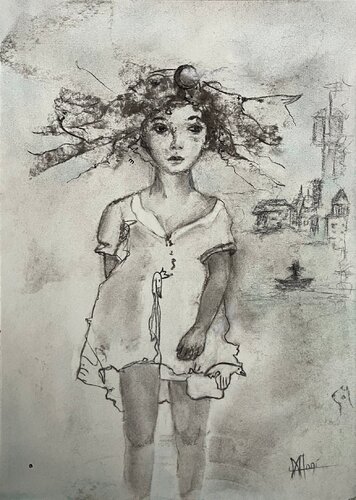 PRECIEUSE IMPULSION by Marlène REGAZZONI, 소묘 for Sale on Singulart