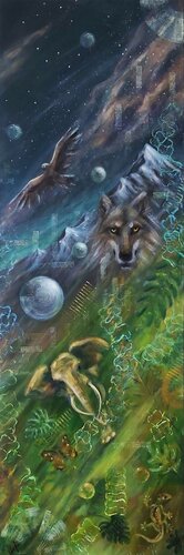 Codes de l'univers von Olena Noizet, Malerei kaufen auf Singulart