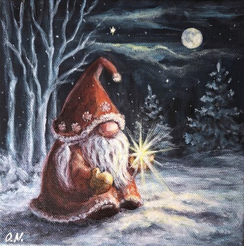 La bonne étoile von Olena Noizet, Malerei kaufen auf Singulart