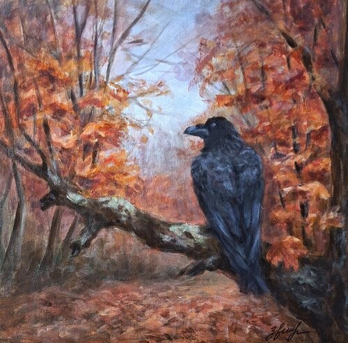 Le Gardien par Olena Noizet, Peinture en vente sur Singulart