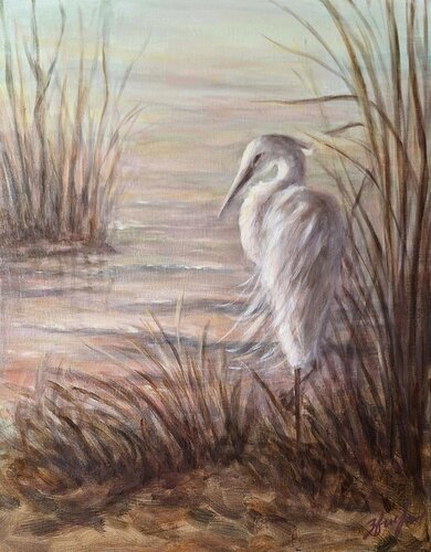 L' élégance von Olena Noizet, Malerei kaufen auf Singulart