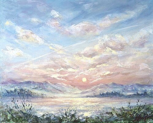 Le matin par Olena Noizet, Peinture en vente sur Singulart