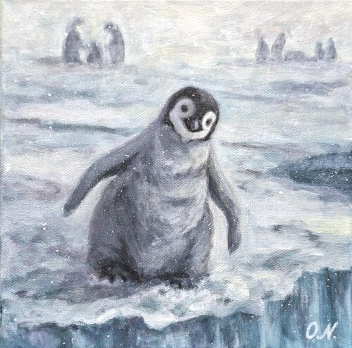 La Curiosité van Olena Noizet, Schilderij te koop op Singulart