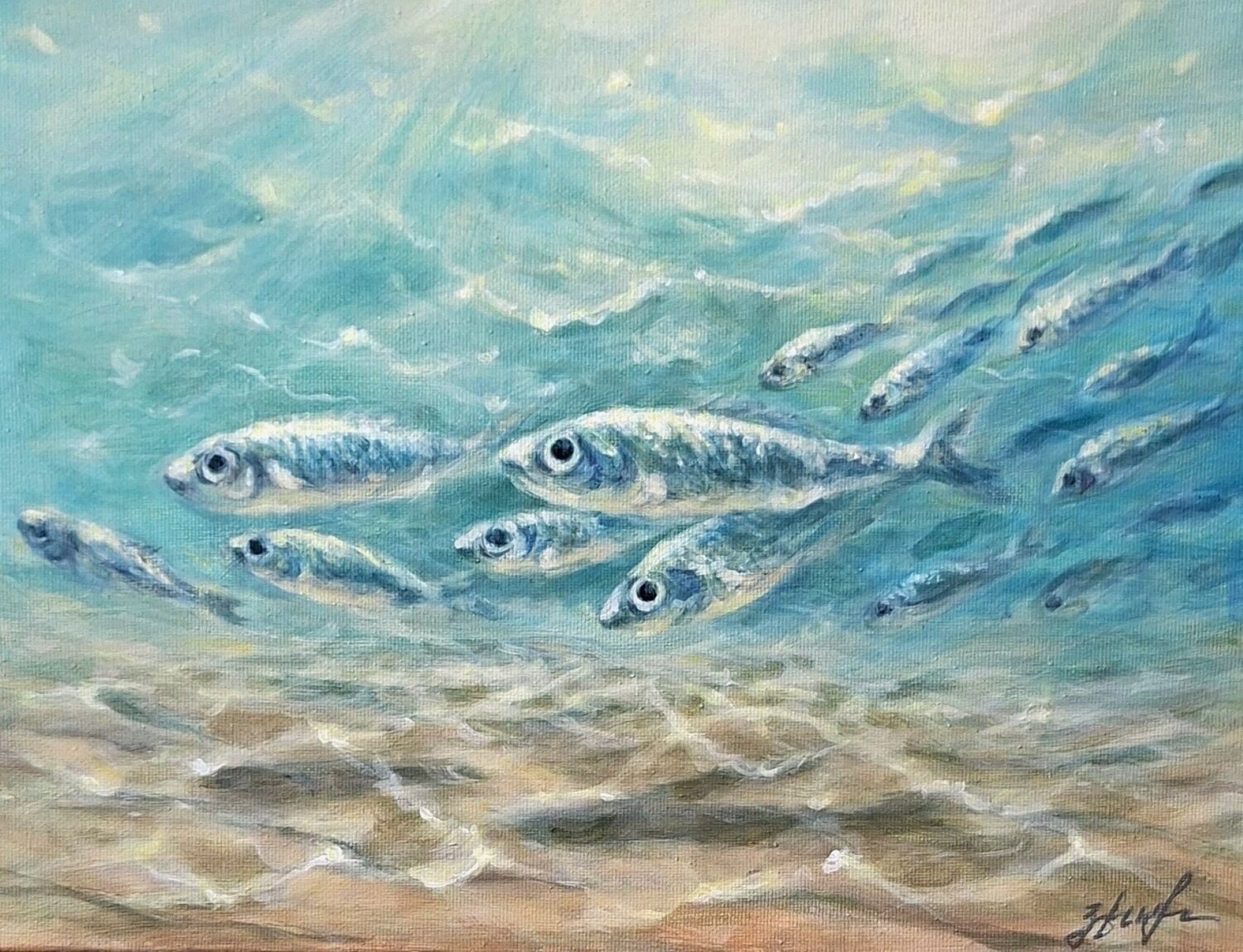 Briller sous l'eau Olena Noizet