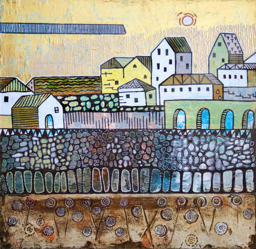 Old Town by Ariadna De Raadt, Painting for Sale on Singulart