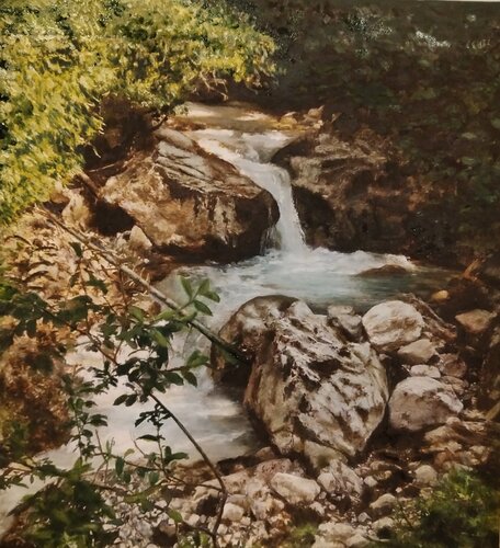 Fonte sorgiva van Stefano Anselmi, Schilderij te koop op Singulart