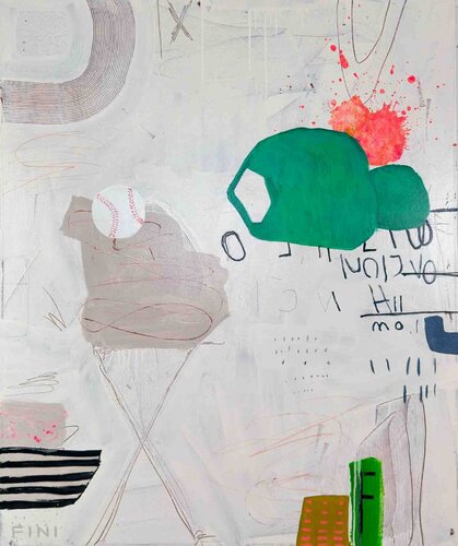 Curveball di Sarah Finucane, Pittura in vendita su Singulart