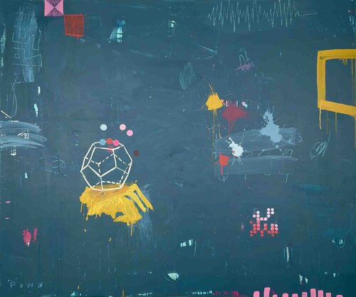 Math & The Cosmos van Sarah Finucane, Schilderij te koop op Singulart