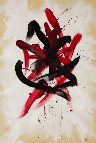 The KISS n. 4 van Ernesto Notarantonio, Schilderij te koop op Singulart