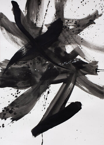 Black and white n. 1 van Ernesto Notarantonio, Schilderij te koop op Singulart