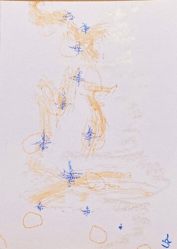 Lebensspuren-7 di Susanna Andreini, Opera su carta in vendita su Singulart