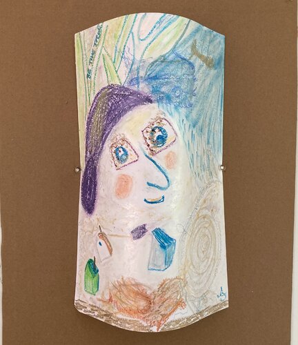 Die Galeristin van Susanna Andreini, Werk op papier te koop op Singulart