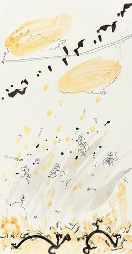 Den Frühling entknoten van Susanna Andreini, Werk op papier te koop op Singulart