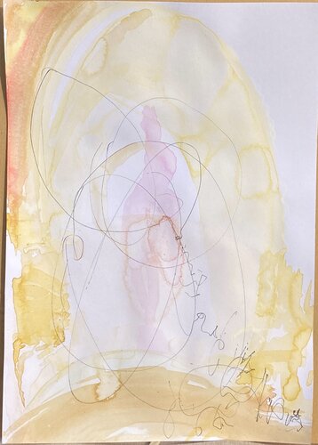 HER TOUCH: Erste Begegnung/ First Encounter by Susanna Andreini, Work on Paper for Sale on Singulart